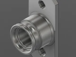 sim rig quick release mount petg