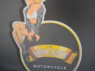 vincent motorcycle lightbox