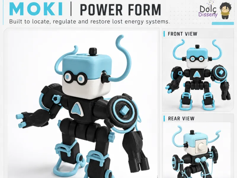 Moki | Power Form (روبوت معياري)
