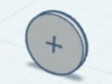 (Not For Consumption) CoinCell Battery - To Scale-0