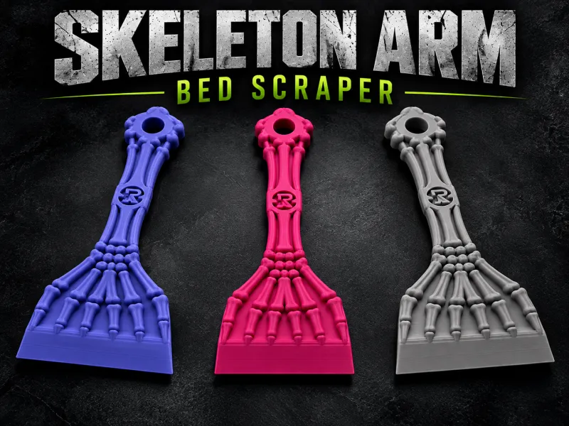 Skeleton Hand Bed Scraper