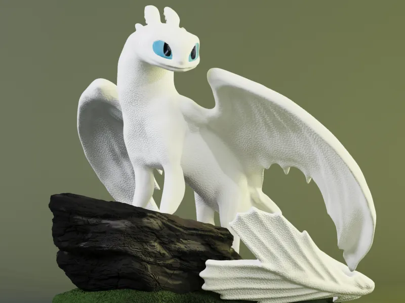 Light Fury (How to Train Your Dragon)