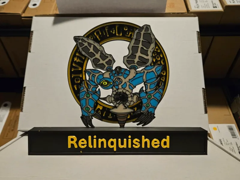 Yu-Gi-Oh - Relinquished display