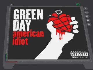 American idiot wall art