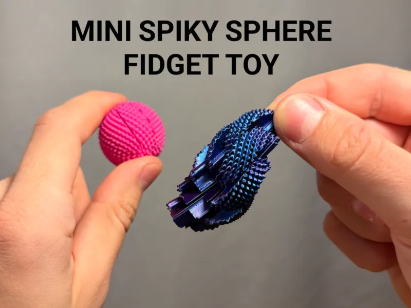 Mini Spiky Sensory Sphere Twisty Fidget Toy