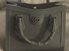 竹柄手提包