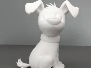 Cute Dog fast print in single color colored options provided