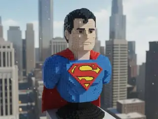 Superman (DC) - Bust Lego Collection