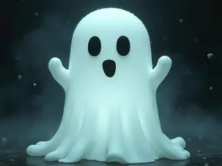 Ghost Figurine