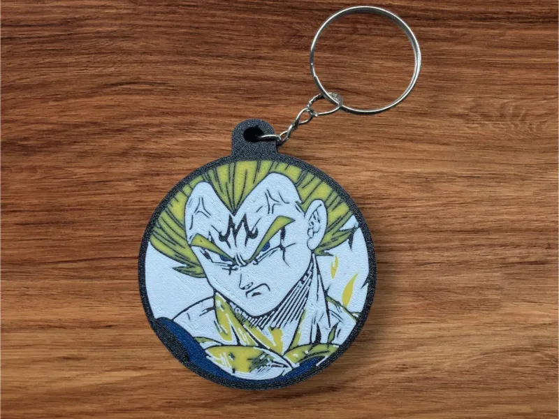 Keychain Majin Vegeta
