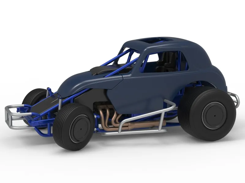 Super rod Version 4 while turning Scale 1:25