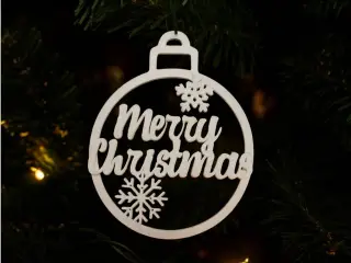 ADORNO NAVIDEÑO MERRY CHRISTMAS