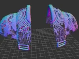 SMOOTH PIXEL PATTERN SHOUDER ARMOUR-0