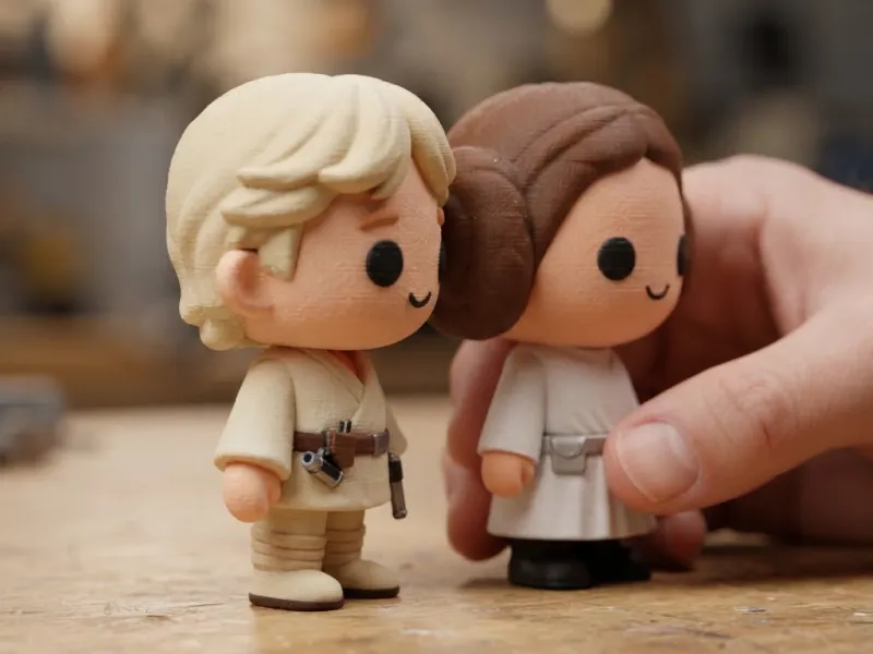 Z-Mini Luke Leia-pack