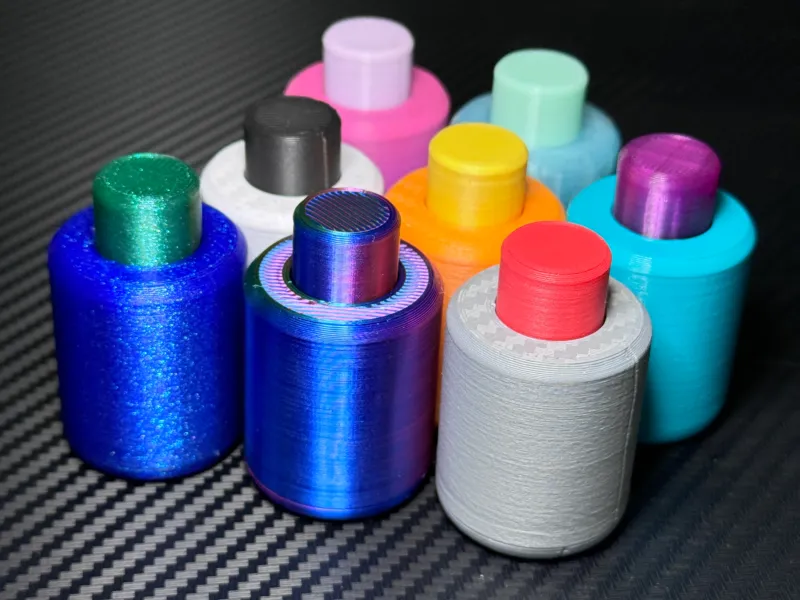 Pulsante Fidget Clicky a Due Stati