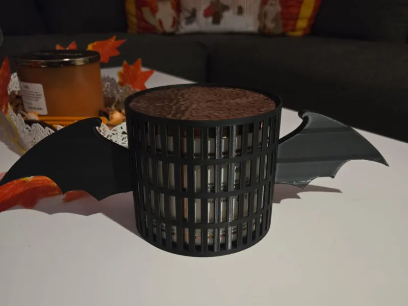 Bat Wings Candle Sleeve (Fits Bath & Body Works)