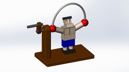 The "Gymnast Crank" Automaton