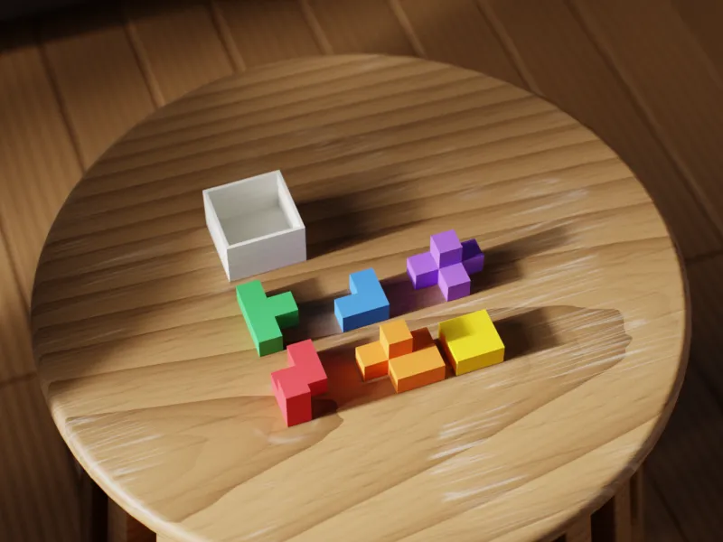 One Way Cube Puzzle