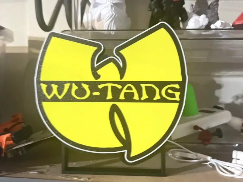 Wu-Tang Clan lightbox – hip hop bar LED sign