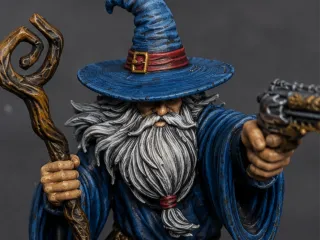 Out of Spell, Not Out of Shells – Arcane Gunslinger Wizard