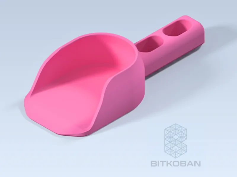 Multi-Purpose Scoop Shovel - Ergonomic, Strong, Support-Free