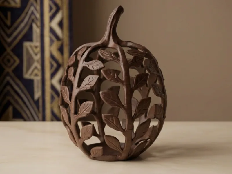 Leaf Lattice Pumpkin