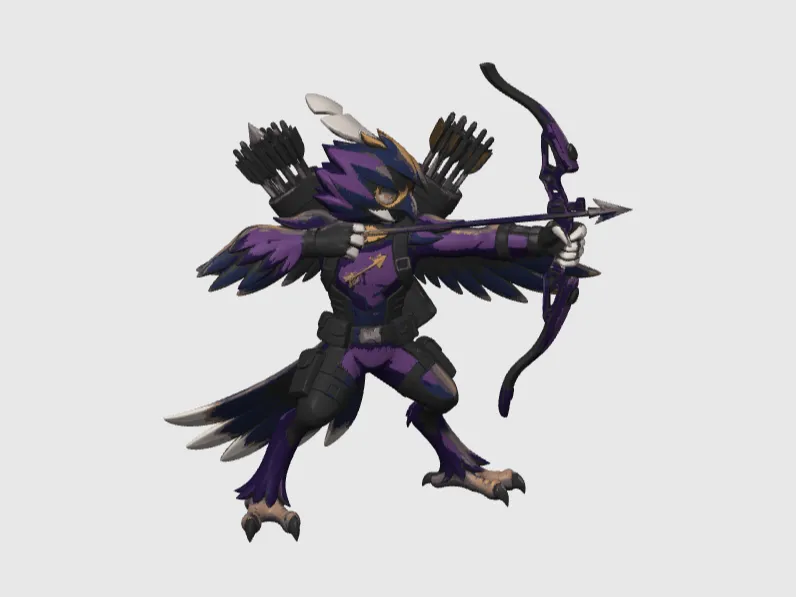 Decidueye x Hawkeye / Pokemon x Marvel