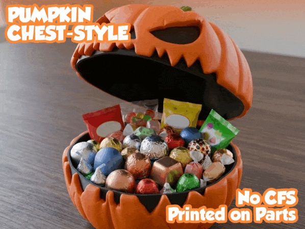 かぼちゃのキャンディ容器 - ハロウィン - CFSなし