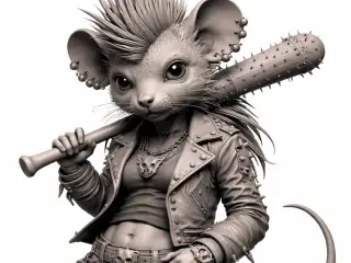 Mishelin .. Punk Mouse