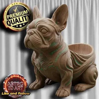 French Bulldog Sit Down Bowl ❤️