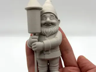 Fireworks Garden Gnome