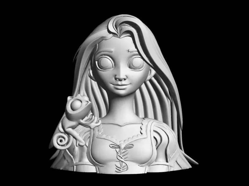 Rapunzel Bust - Princess