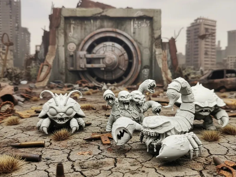 Fallout Chibi Monsters - Cute Wasteland Beasts Radscorpion