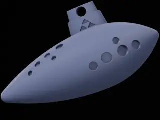 Ocarina Ornament | The Legend of Zelda Christmas Decor | Fun