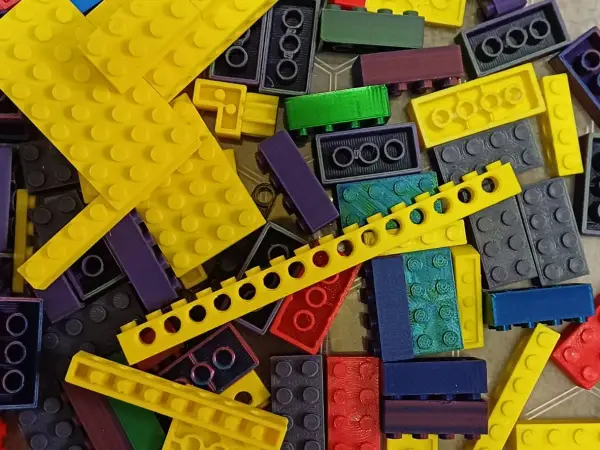 60 Types Of Lego Inspired Bricks.. Fits With Original Bricks