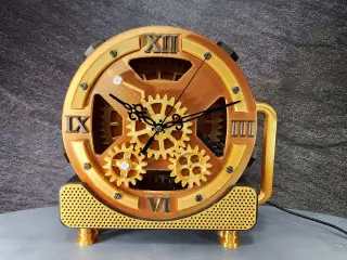 Steampunk clock