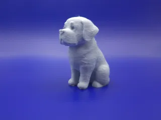 St. Bernard Figurine