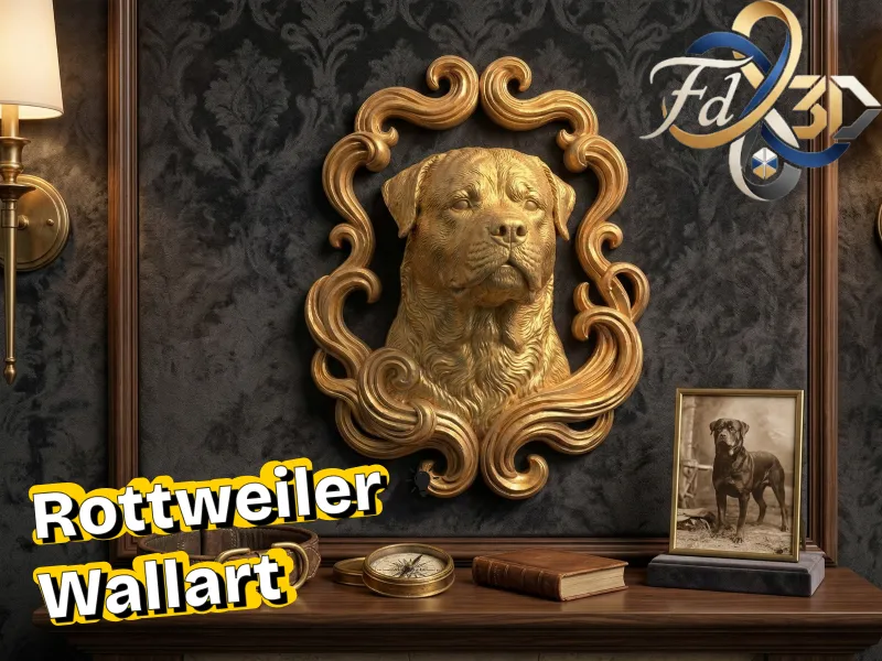 Rottweiler Wallart