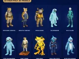 Anthro & Creature Character Collection – Kitbash + High-Poly-0