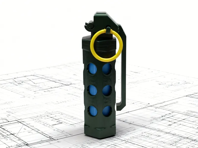 Flashbang-Shaped Storage Box, Toy