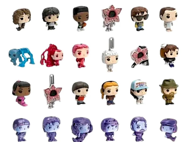 Персонажи сериала «Очень странные дела» в стиле Funko Pop