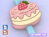 Straw Topper strawberry cake-0