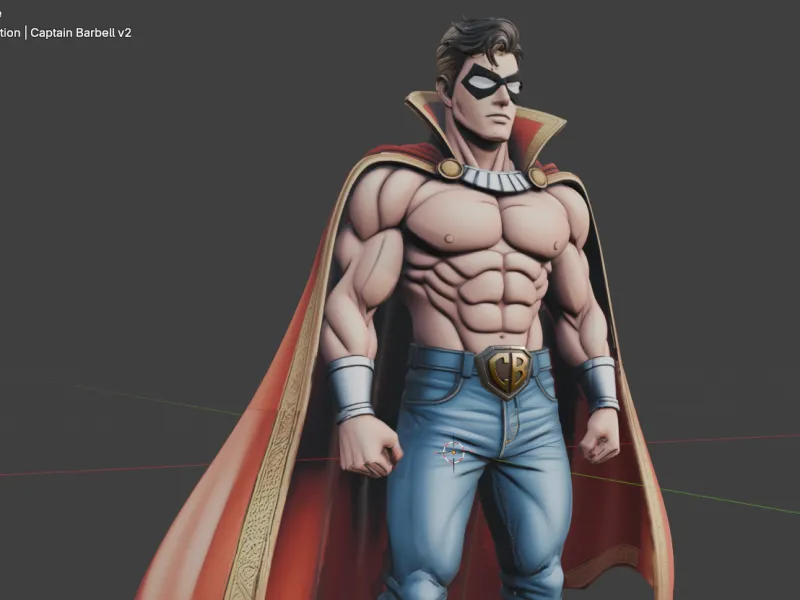 Captain Barbell - Super-herói Clássico Filipino