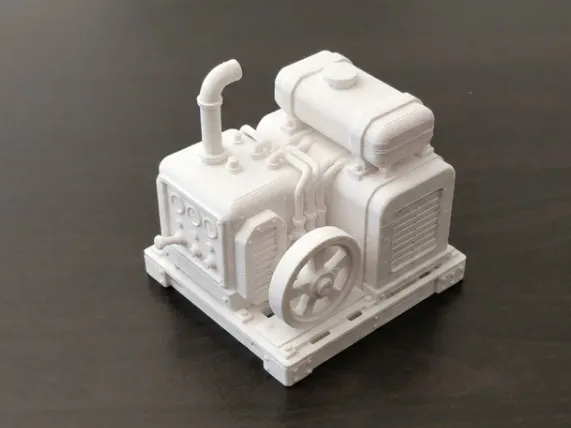 Old Industrial Generator