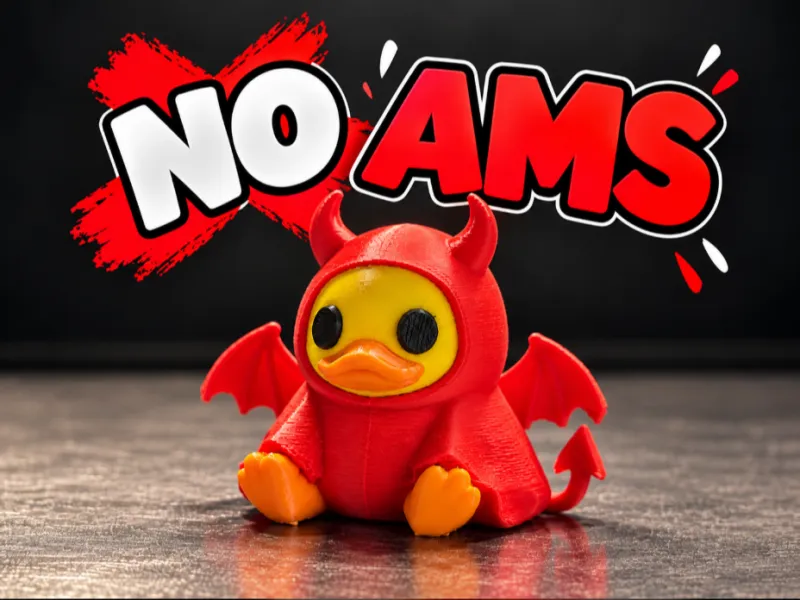 😈 Halloween Devil Duck – NO AMS REQUIRED! 🎃