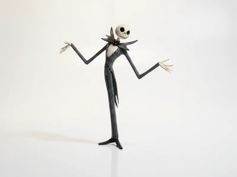 Jack Skellington Figurine Movies TV 3D Printable