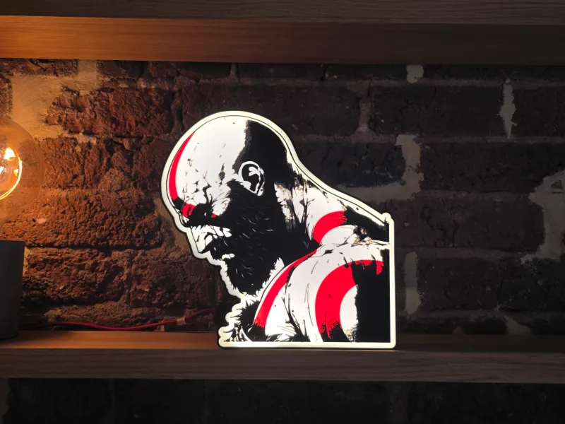 LightBox kratos, God of war