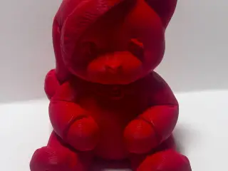 Christmas bear figurine