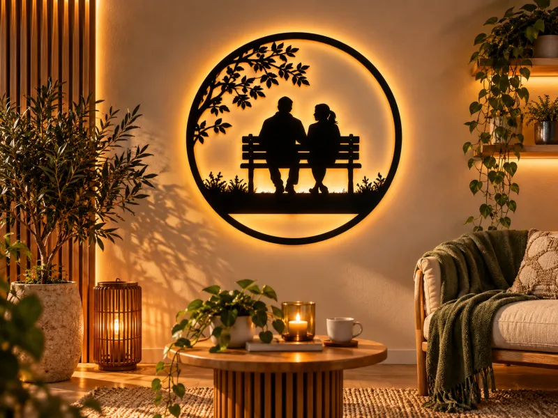 WallArt Casal Apaixonado