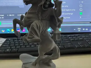 Reaper On Rearing Horse